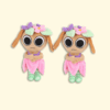 Dandys World Bassie Plush 2PCS